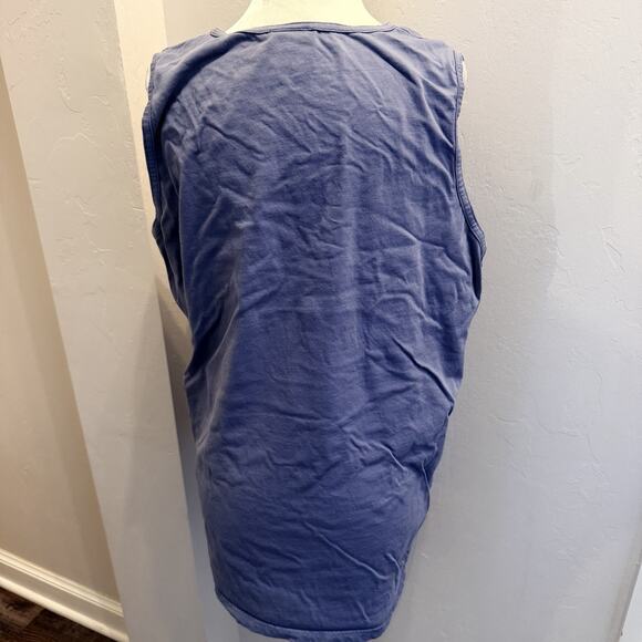 Jadelynn Brooke Tank Top Women's Large Blue Gray "I Love My Dog" Sleeveless - Picture 4 of 6